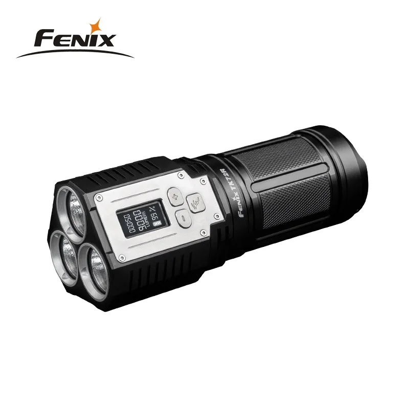 2018 Fenix TK72R 9000 люмен 3x CREE XHP70 светодиодный цифровой O дисплей перезаряжаемый