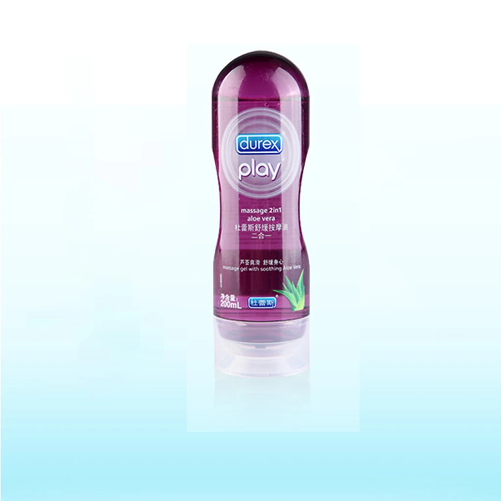 Durex 200 мл Алоэ Вера секс смазки 2 в 1 расслабляющий массаж для женщин девушек