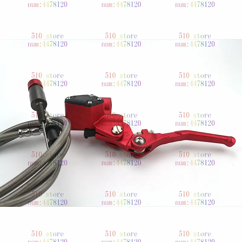 Красный Гидравлический Комплект сцепления Рычаг главный цилиндр & сцепление и