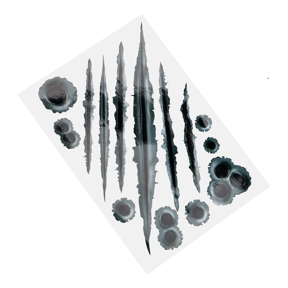 Наклейки 3D Наклейка Обложка внедорожник пуля отверстие для Ford пять FG F-350 F-250 серии