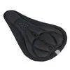 1 4 Colors Bicycle Saddle Seat blue Mountain Bike Cycling Thickened Extra Comfort Ultra Soft Silicone 3D Gel Pad Cushion Cover - Цвет: 1