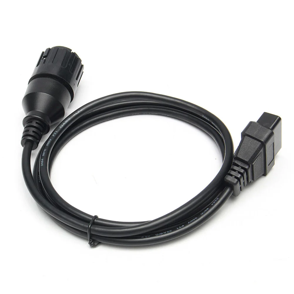 Motorbike Malfunction Connectors Cable Motorcycle Tool Diagnostic Black Car Adaptor 10PIN OBD2 For BMW | Автомобили и мотоциклы