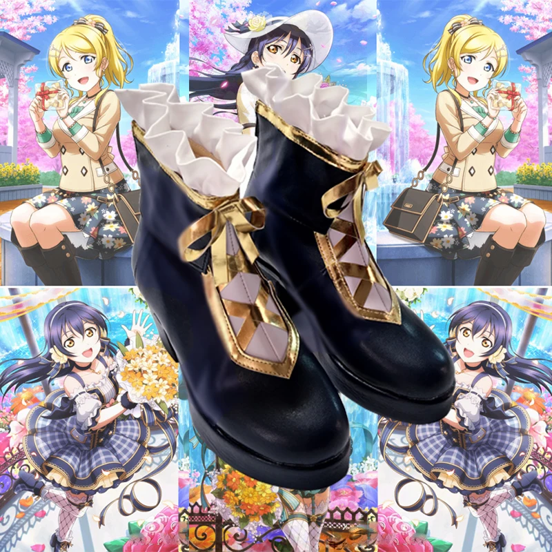 Обувь для костюмированной вечеринки в стиле аниме Love Live букет цветов Arousal rin hoshizora