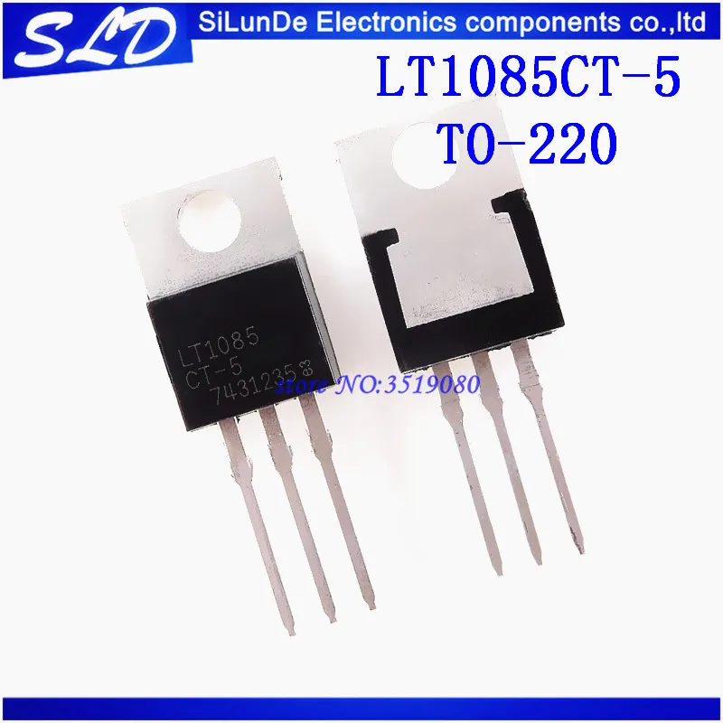 

2pcs/lot LT1085CT-5 LT1085 CT-5 TO-220 new and original In Stock