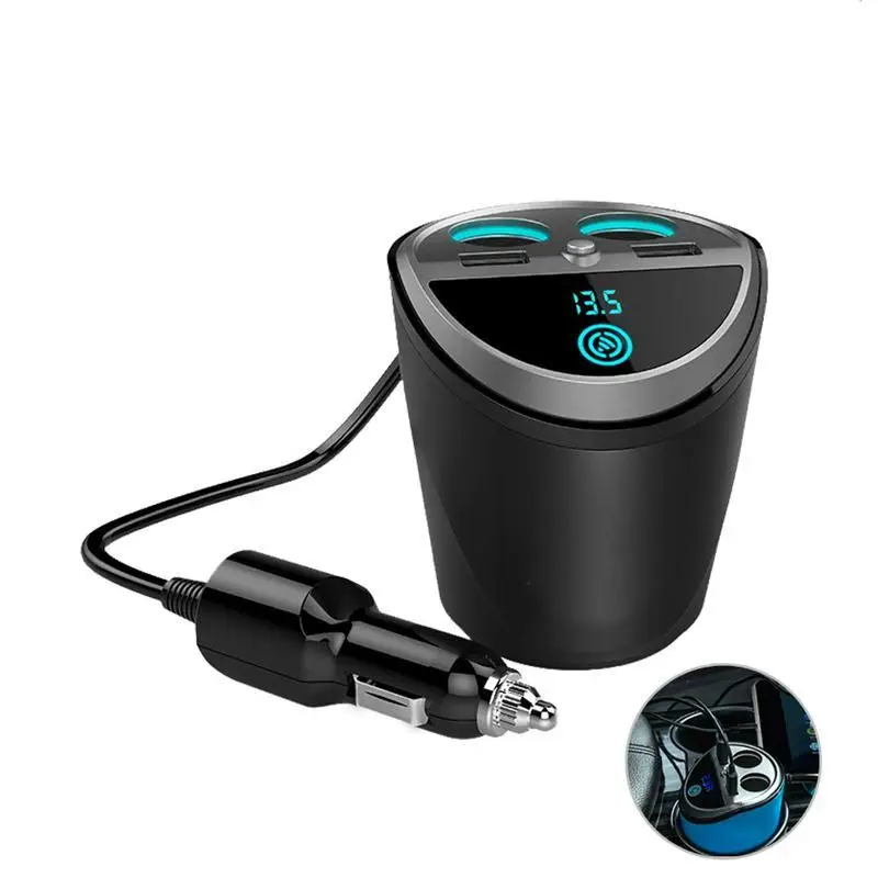 Универсальный 12-В 24 В Авто прикуриватель Dual USB переходник для зарядного устройства чашка в форме для смартфона прикуриватель usbдля прикуривателя прикукриватель авто usb-прикуриватель прикуриватель ток