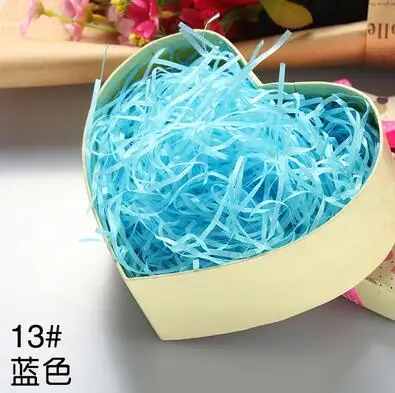 500 г Свадебные аксессуары DIY рафия бумажная коробка измельчения шелковая коробка для конфет заполненная подарочная упаковка бумажная проволока подарочные наполнители декоративные