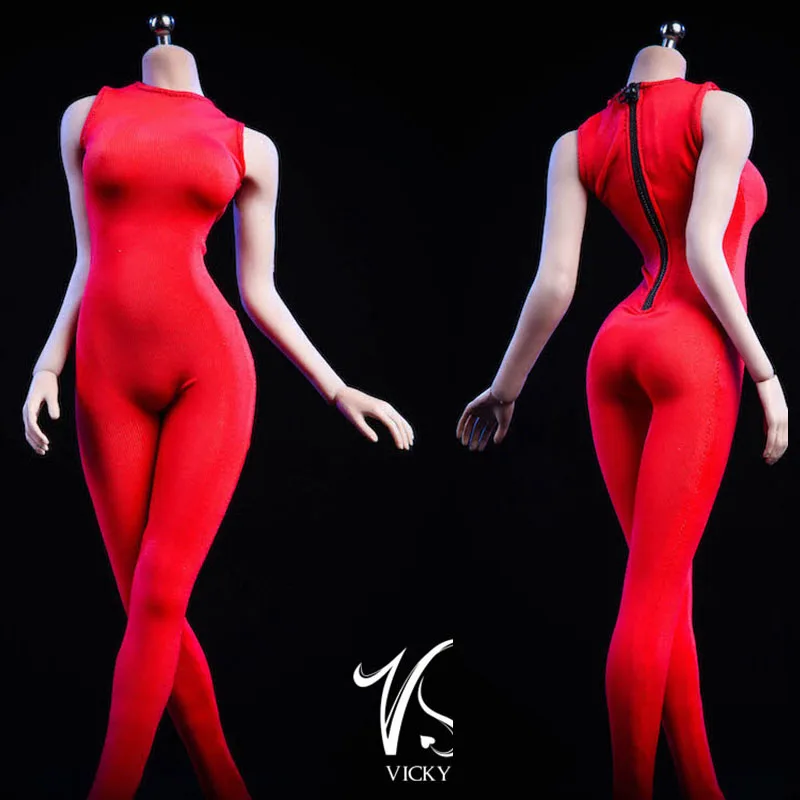 1/6 сексуальная девушка фигура одежда VSTOYS 19XG38 колготки черный белый боди Одежда F 1" Женский TBLeague большой бюст бесшовное тело