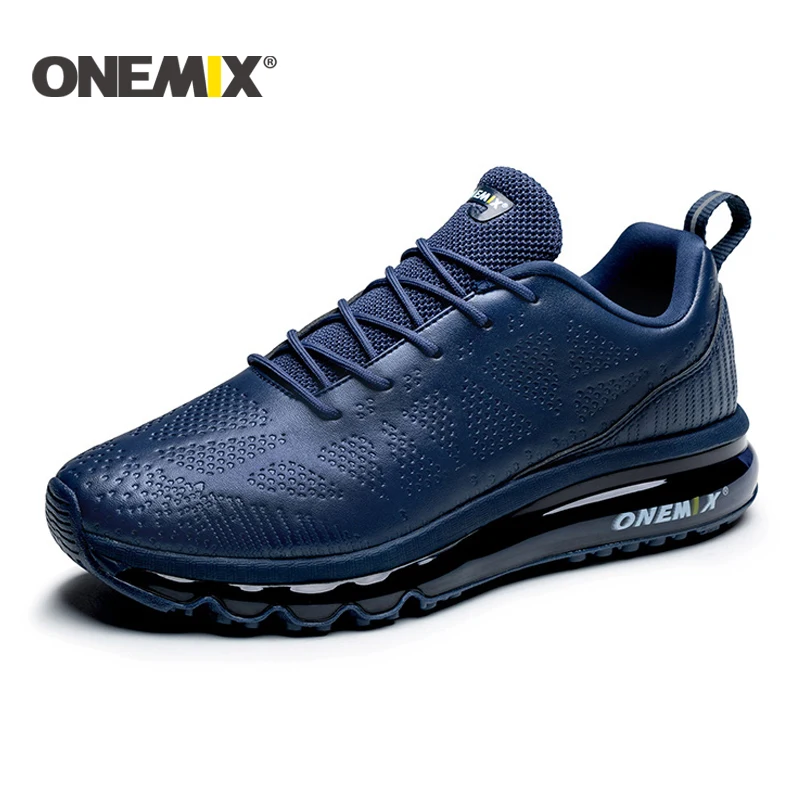 Мужские кроссовки для бега ONEMIX кожаные унисекс прогулок новинка 2019|Беговая