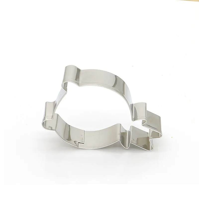 Форма медведя из нержавеющей стали для резки печенья 3D бисквит мастика форма