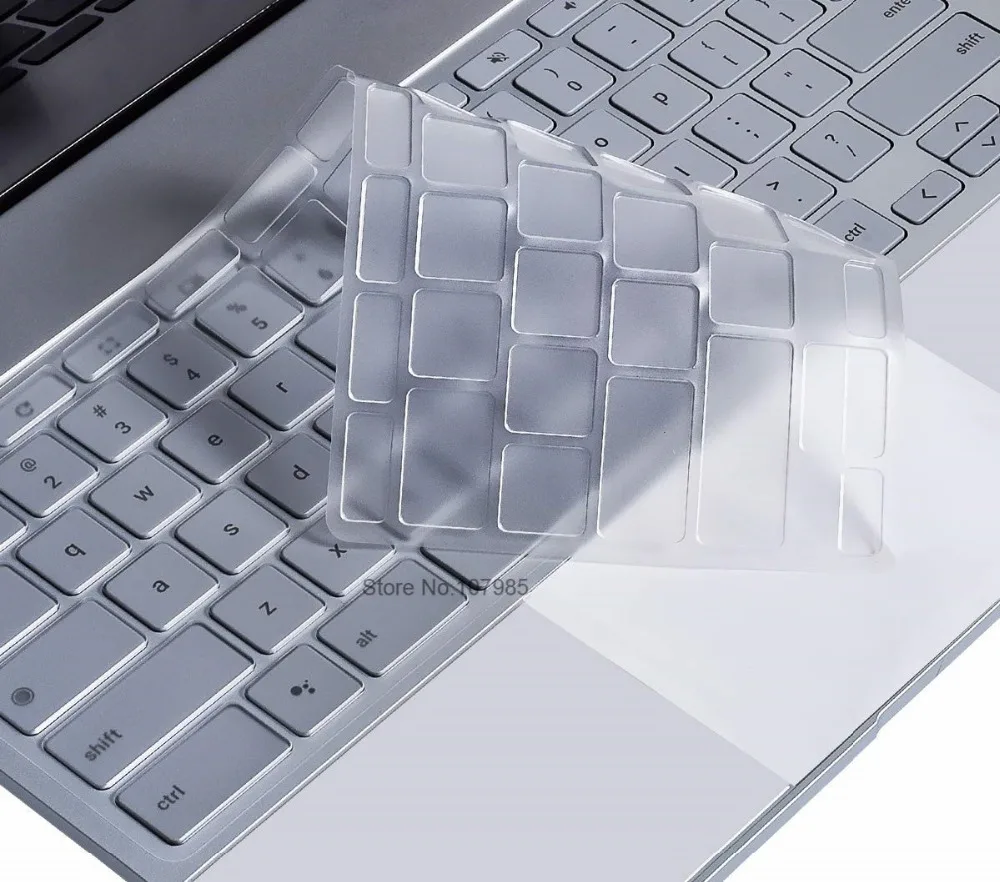 Для Google Pixelbook 12," сенсорный экран Chromebook крышка клавиатуры ультра тонкий прозрачный для клавиатуры ноутбука из ТПУ защитное покрытие