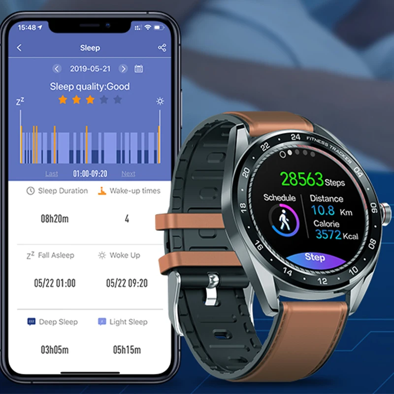 Спортивные Смарт часы Zeblaze NEO с измерением пульса и количеством