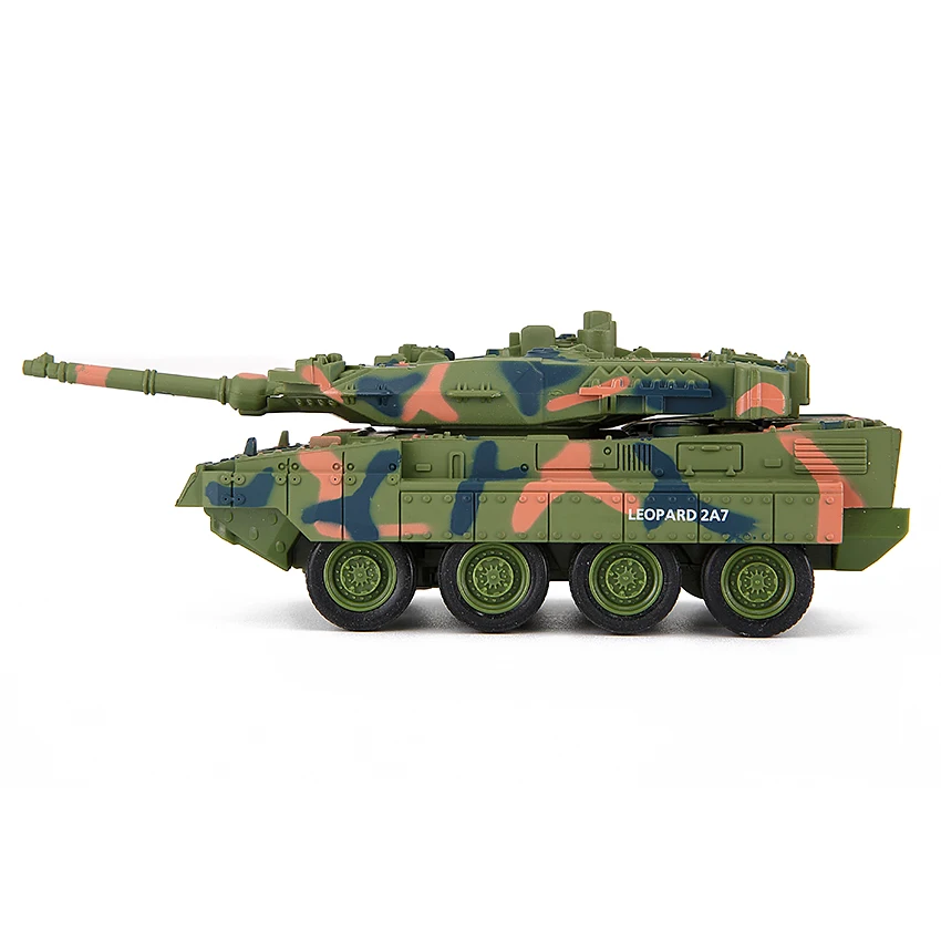 Flytec Мини RC Leopard tank 4CH 27 мГц инфракрасного пульта Управление борьба боевой танк