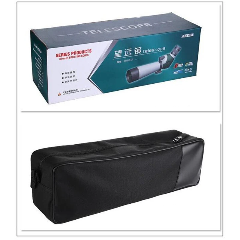 FIRECLUB 20-60x80 Professional Bird Watching Telescope With Tripod Monocular HD Viewing Observation Telescope Spotting Scope