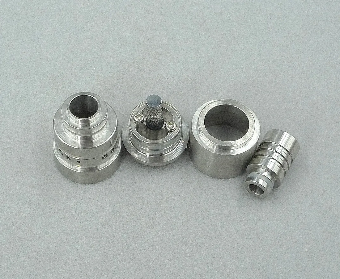 Cheap Rebuildable Dripping Dripper Atomizer RBA RDA DIY Mech Tank w/ Drip Tip SS | Электроника