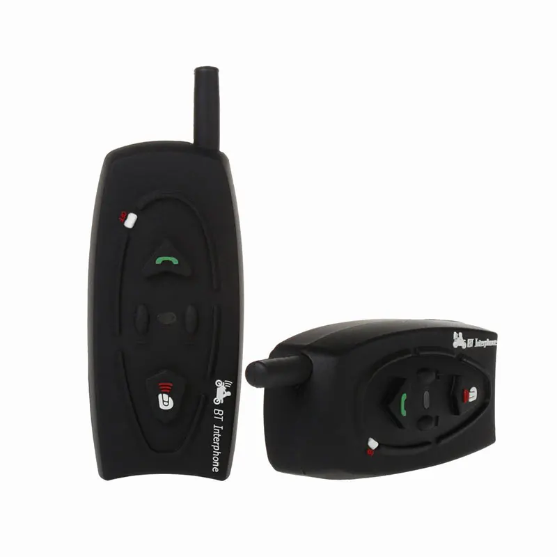 EJEAS Bluetooth домофон мотоциклетный шлем V2 500 м портативная рация 2 BT Walkie Talkie для