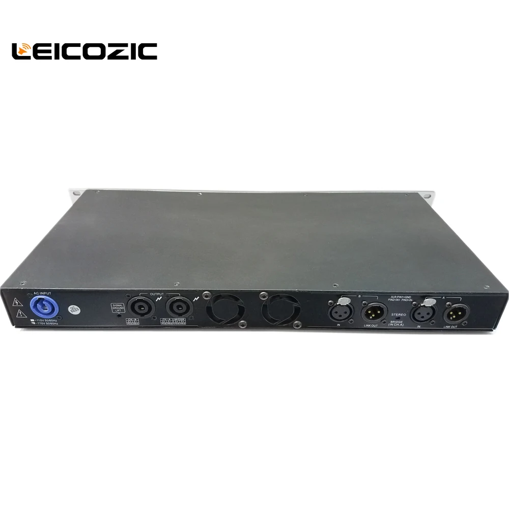 Leicozic DX2150 250 Вт* 2 усилитель мощности класса d 1u, профессиональный усилитель, цифровой усилитель звука для сцены, концертной студии, церкви