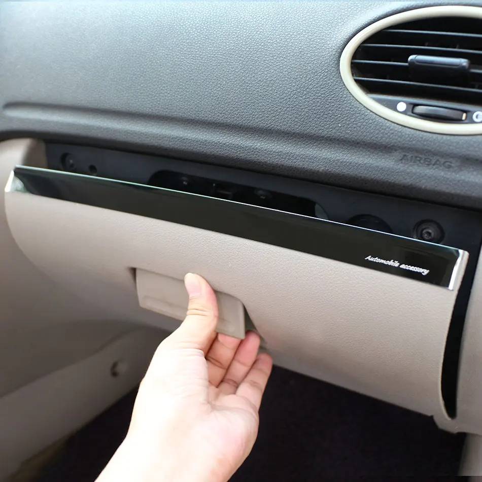 1 шт. автомобильная Перчаточная коробка из нержавеющей стали чехол для хранения