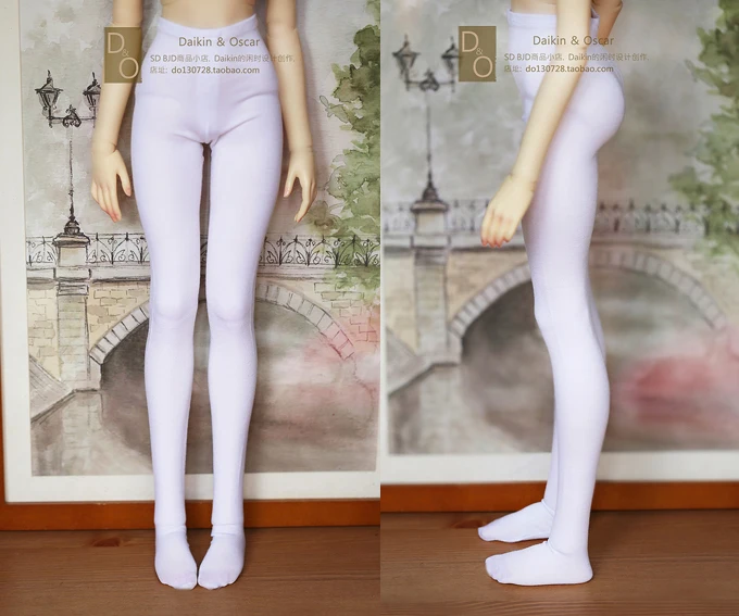 Аксессуары для куклы bjd, кукольный носок для 1/3, 1/4, 1/6, 1/8, 1/12, 12 дюймов, носки в полоску для куклы, хлопковые колготки