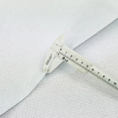 11CT 25x25 см Aida ткань для вышивки крестиком Ткань Холст маленькая сетка белого цвета DIY принадлежности для рукоделия вышивка