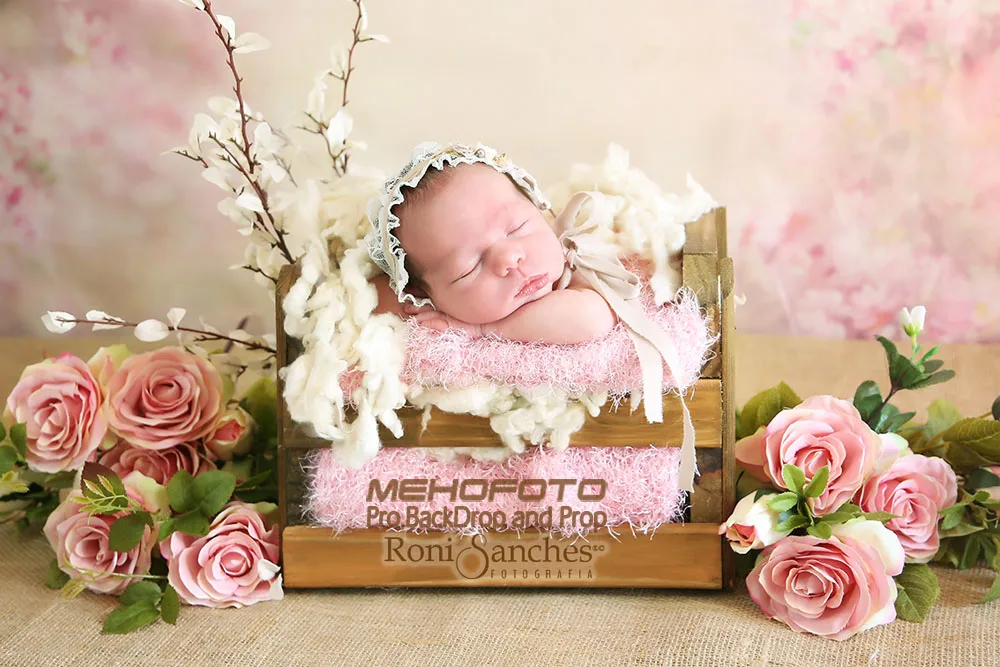 5x7FT Vinyl Photography Backdrop Fantasy Floral Customized Newborn baby backdrops Photo Prop backgrounds | Электроника