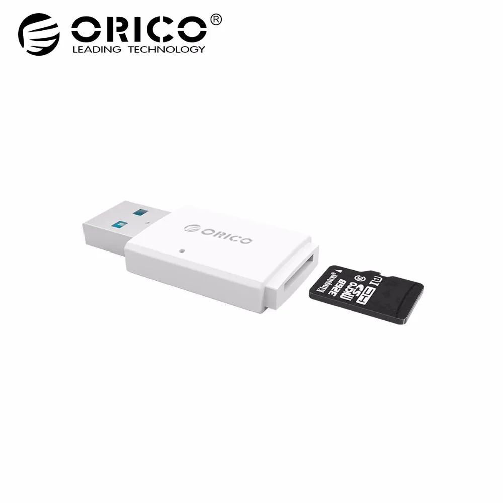 ORICO Mini Card Reader мобильный телефон планшеты PC USB 3 0 5 Гбит/с для Micro SD TF флэш карты