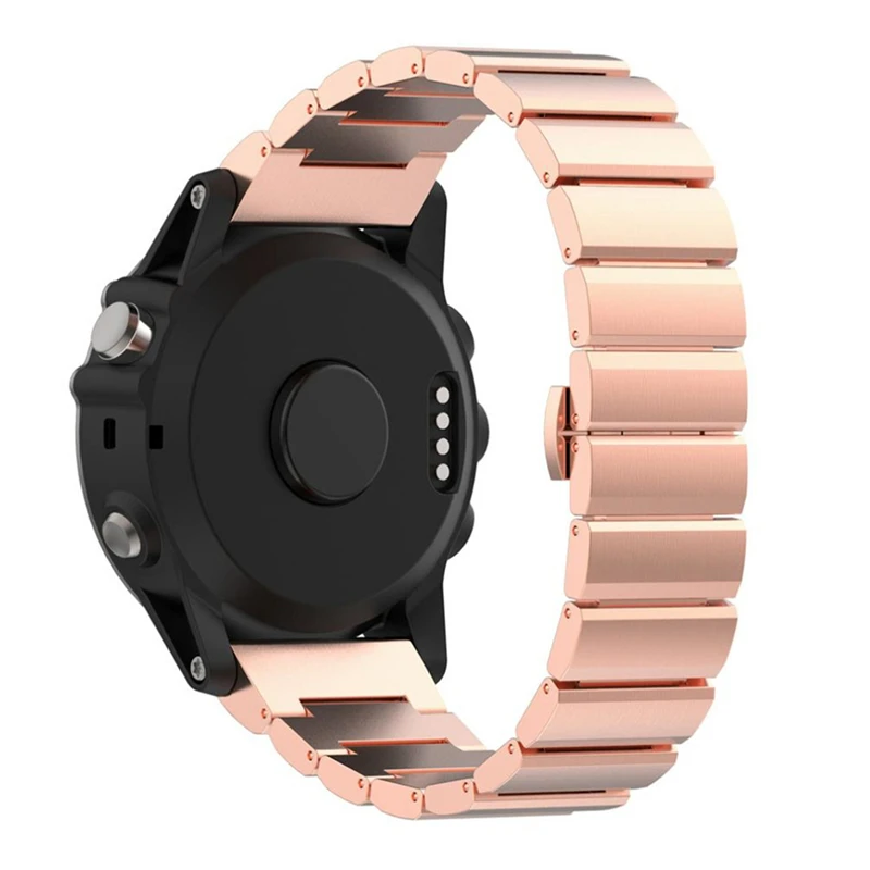 Наручных gps-часов Garmin Fenix 5X металлический ремешок для часов Ремешок для часов для Fenix 3/Fenix 3 HR/D2 Чарли/десент MK1 Нержавеющая сталь Сменные наручные часы