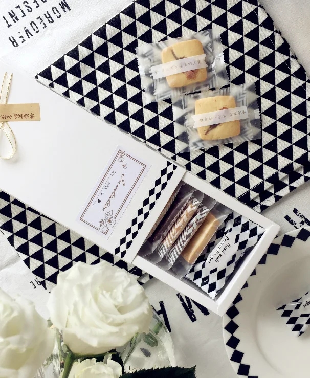 200pcs Hand Made Peanut Nougat Kraft Paper Sticker Label Seal Gift Box Wrapping Soap Craft Baking Birthday Wedding Decoration | Дом и сад