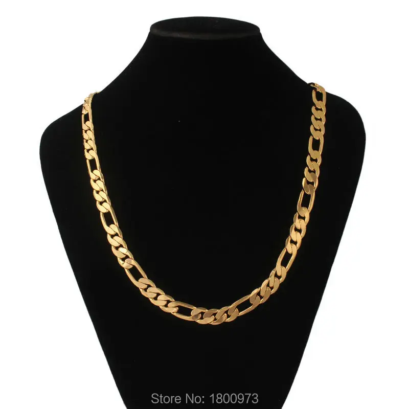 Женская цепочка золотого цвета 18 к 60 см модные ювелирные изделия для свадьбы в
