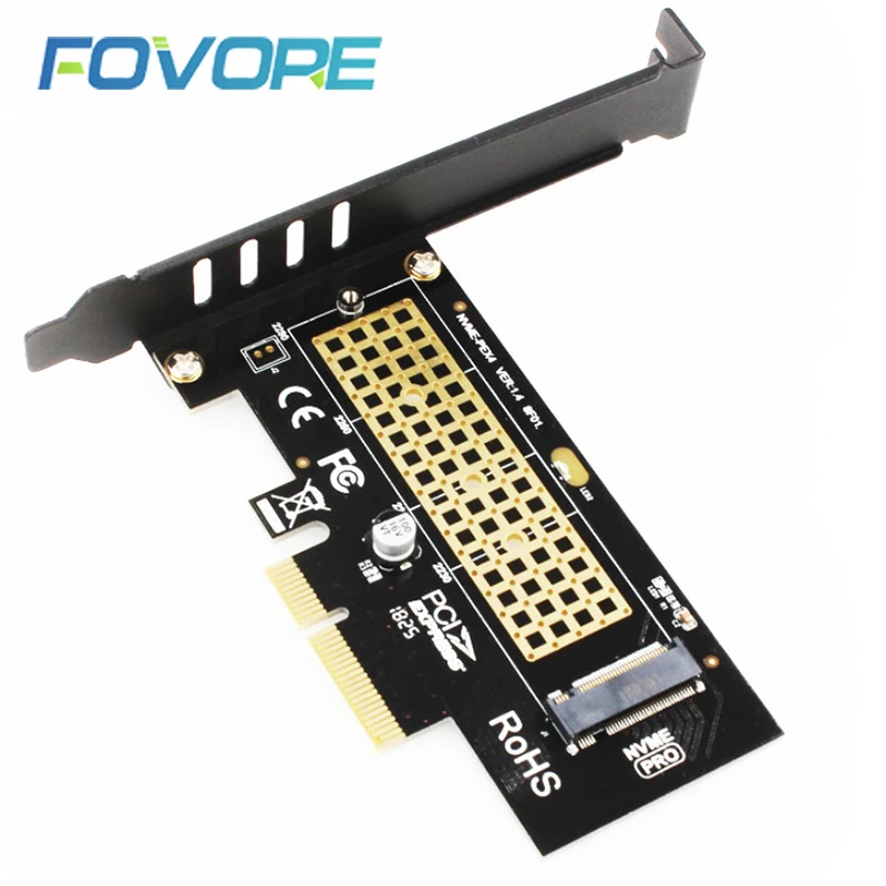 M2.PCIe SSD адаптер M.2 SSD NVME PCIe M.2 к PCIe M2 к PCI e NVME конвертер NVME/M2 M ключ 2230-2280 PCI express x4 x8 x16 карта
