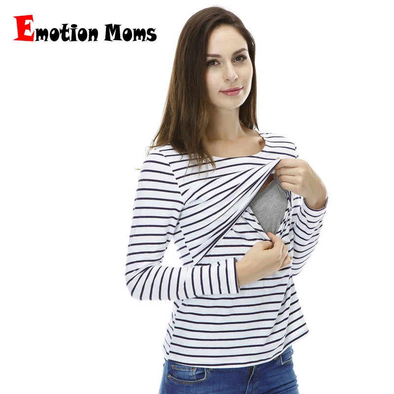 Emotion Moms Fashion Pregnancy Maternity Clothes Maternity Tops/T-shirt Breastfeeding Shirt Lactation Tops For Pregnant Women