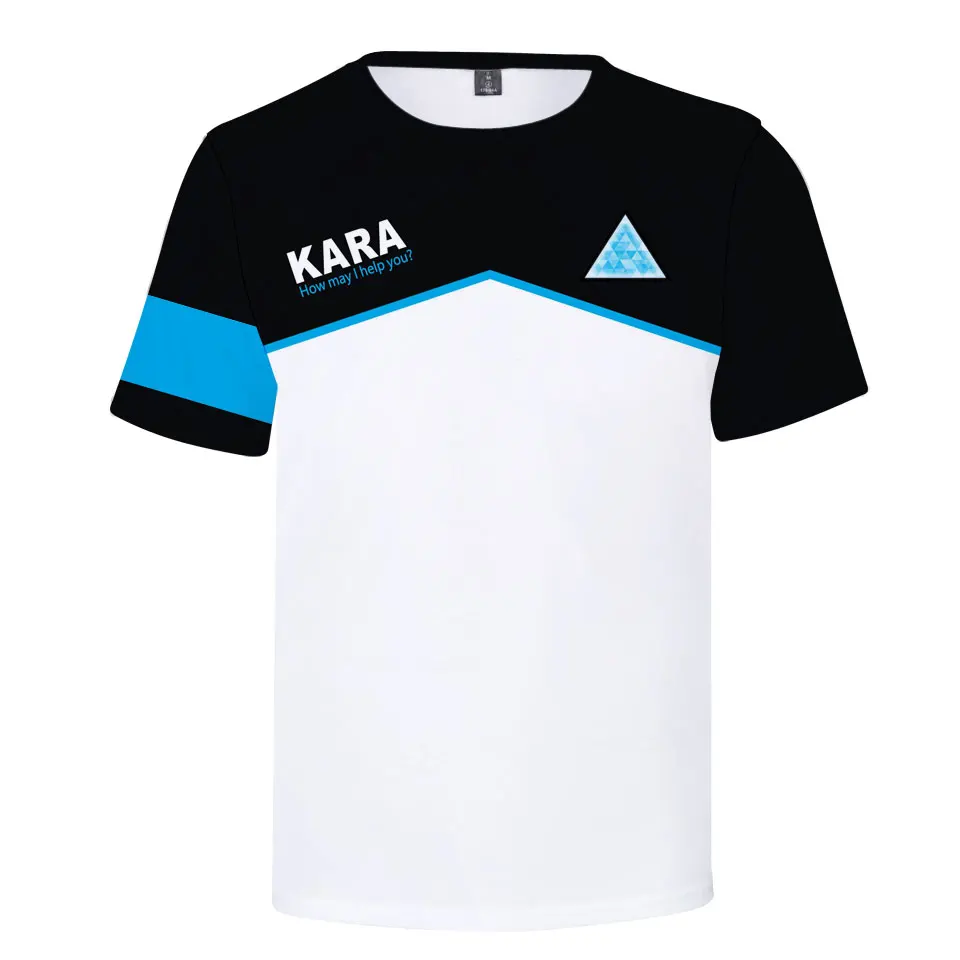 Новинка Лидер продаж Detroit стать человеческого тела футболка унисекс летние шорты