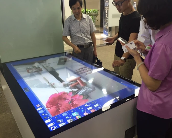 ПК компьютер встроенный 22 32 42 47 55 65 85 дюймов LCD сенсорный интерактивный прозрачный