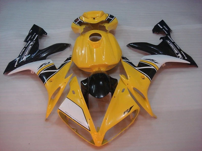 Обтекатель YZFR1 2004 2006 50th пластик Обтекатели YZF1000 R1 05 06 всего тела наборы для YAMAHA