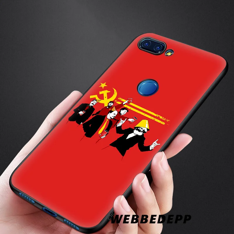 WEBBEDEPP Мягкий силиконовый чехол для коммутантной партии Сталина Xiaomi Redmi Note 7 6 6A 5 4 4X