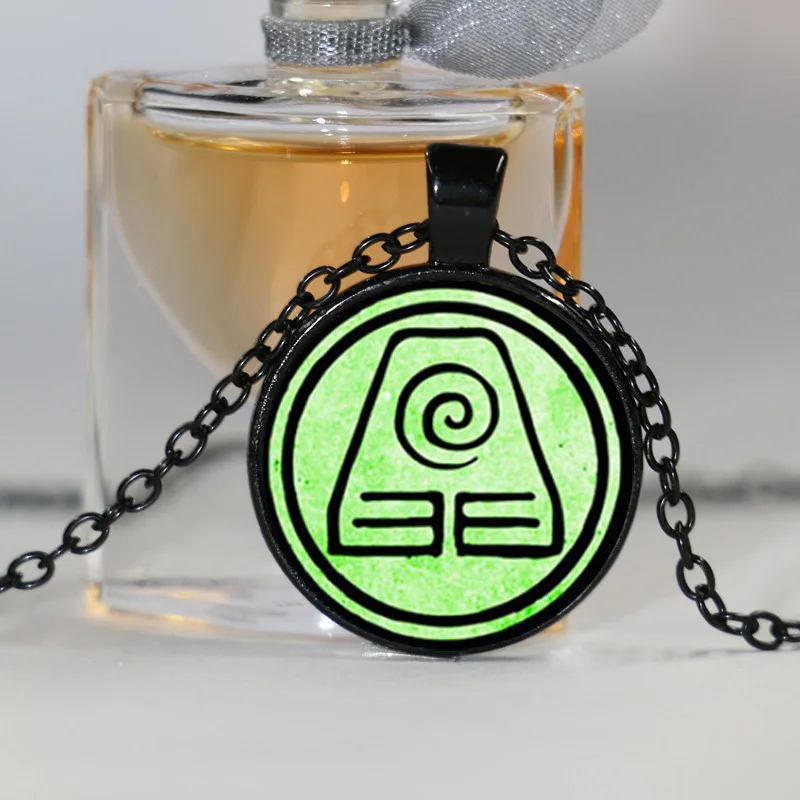 Аватар последняя подвеска Airbender два выбора ювелирных изделий Ожерелье Земное