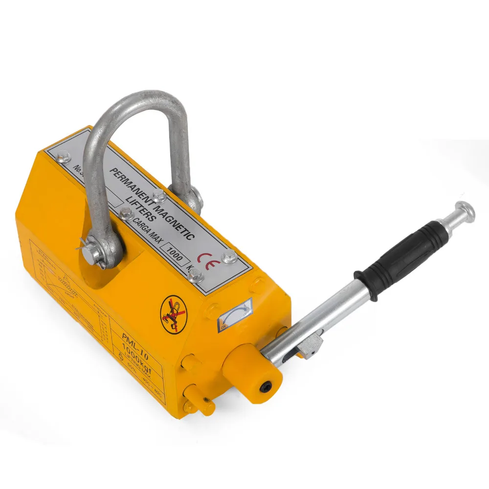1000 кг портативный постоянный магнитный кран металлический подъемный инструмент