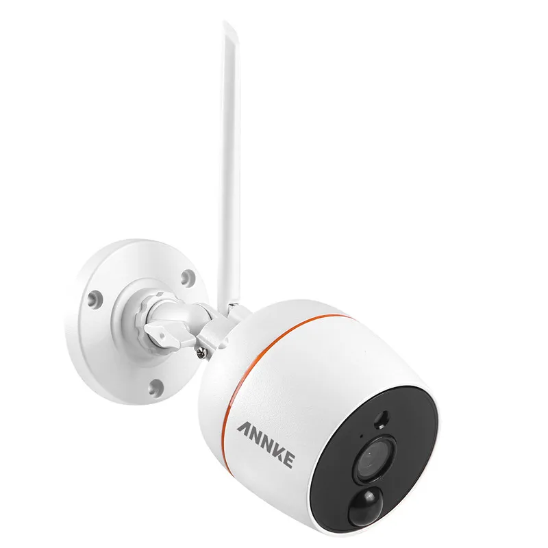 1PC Camera with plug ANNKE 4ch Беспроводная система видеонаблюдения 1080P Wifi мини NVR комплект для наружного видеонаблюдения домашняя беспроводная ip-камера - Цвет: 1PC Camera with plug
