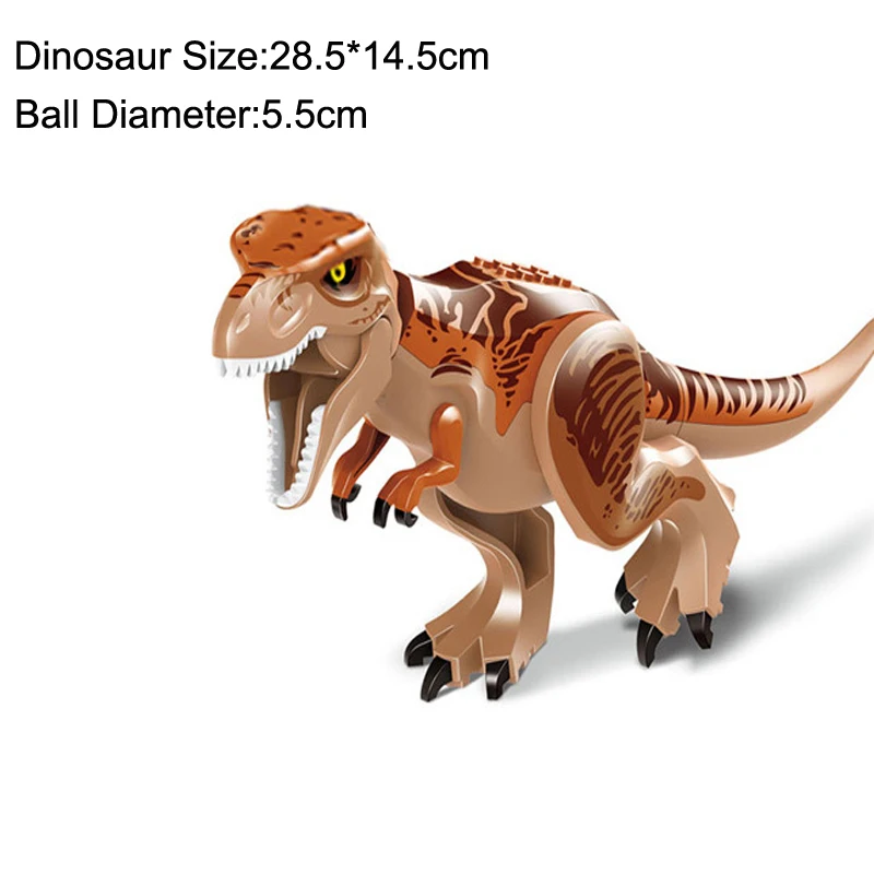 Оригинальный мир Юрского периода тираннозавр рекс строительные блоки динозавр