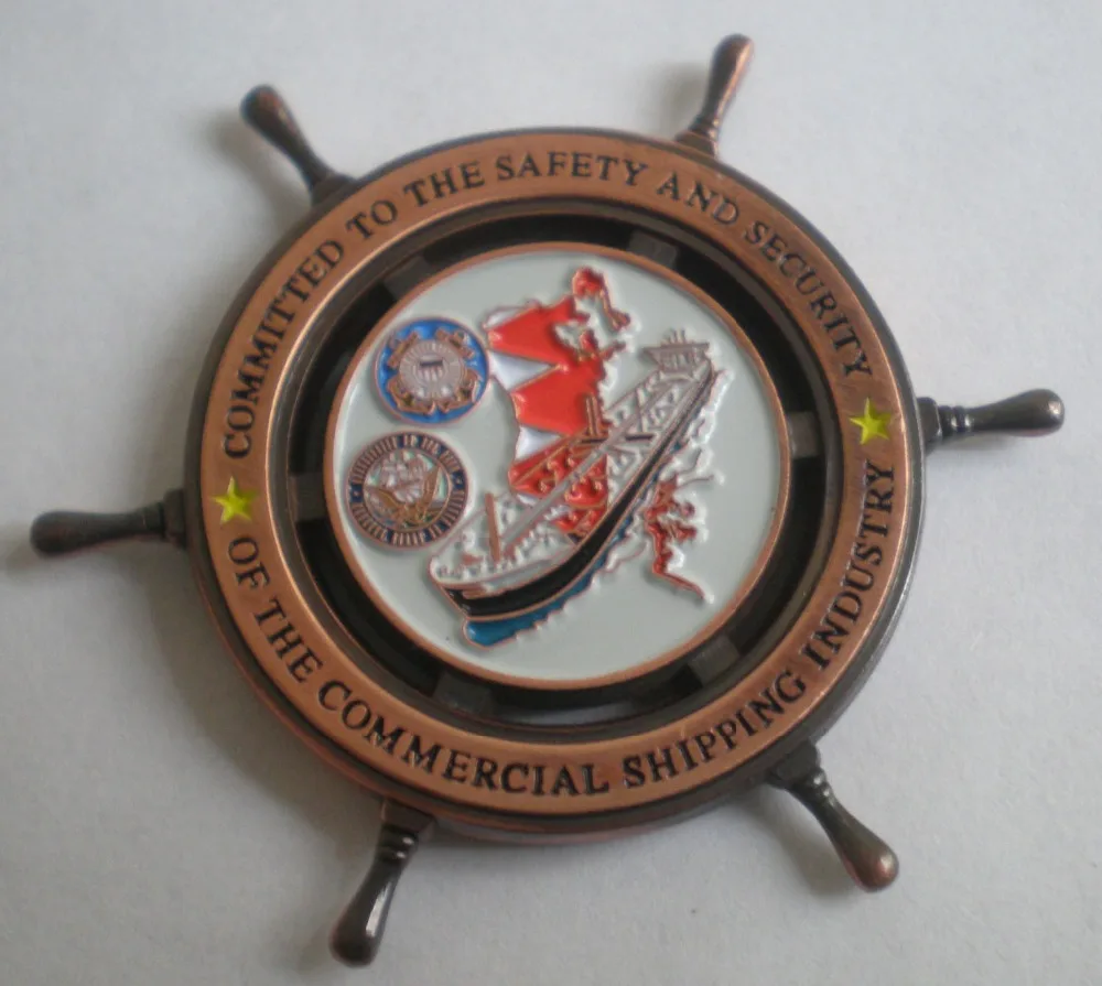 

New Design 3D Effect Metal Challenge Coin Custom Plating Coin