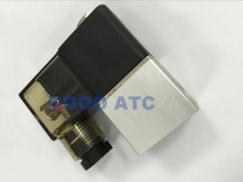 2 Way Пневматический алюминий электромагнитный клапан 1/8 &quotbsp AC DC микро-управления