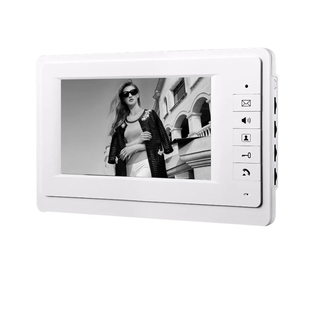 YobangSecurity проводной 7 &quotдюймовый видео дверной звонок телефон Интерком RFID карта