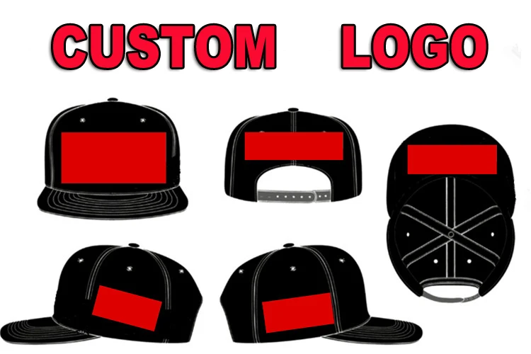Пользовательские Snapback кепки хип хоп 3D вышивка 6 панелей взрослых детей Размер