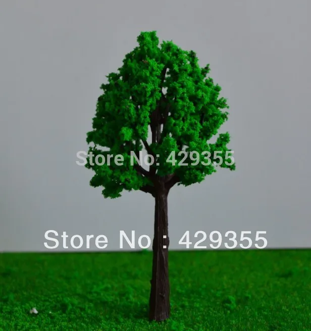 Масштабные модели 50 шт. 10 см пейзаж поезд масштабная модель дерево|model giants|tree