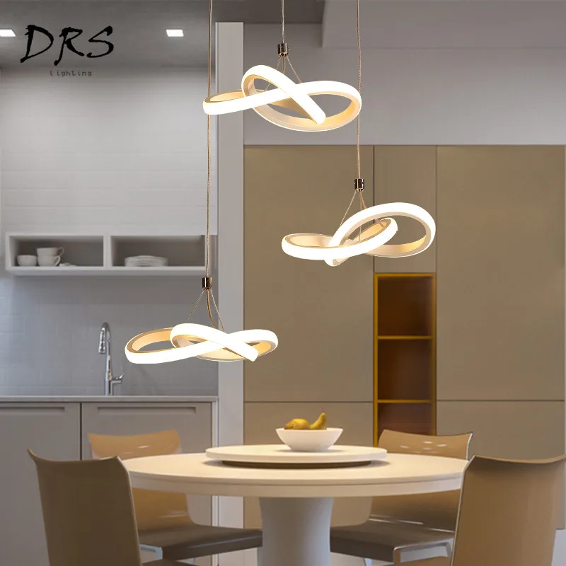 

LED Modern Simple Chandelier Lighting Creative Individual Bar Lamp Fashion Three Heads Luminaria Room Art Nordic Lamparas Lustre