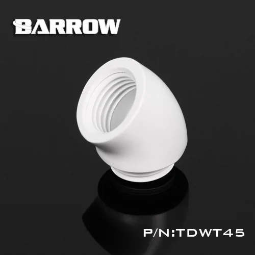 Barrow Brass G1 / 4 ''резьба 45 градусов фитинг адаптер для водяного охлаждения |