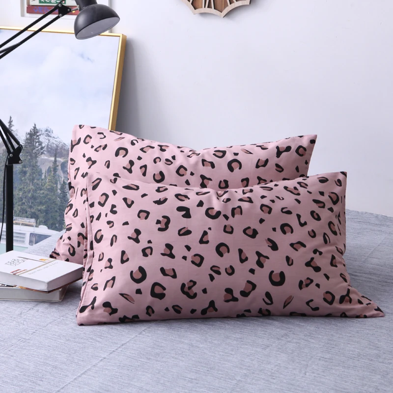 Комплект постельного белья с леопардовым принтом 100% хлопок | Дом и сад