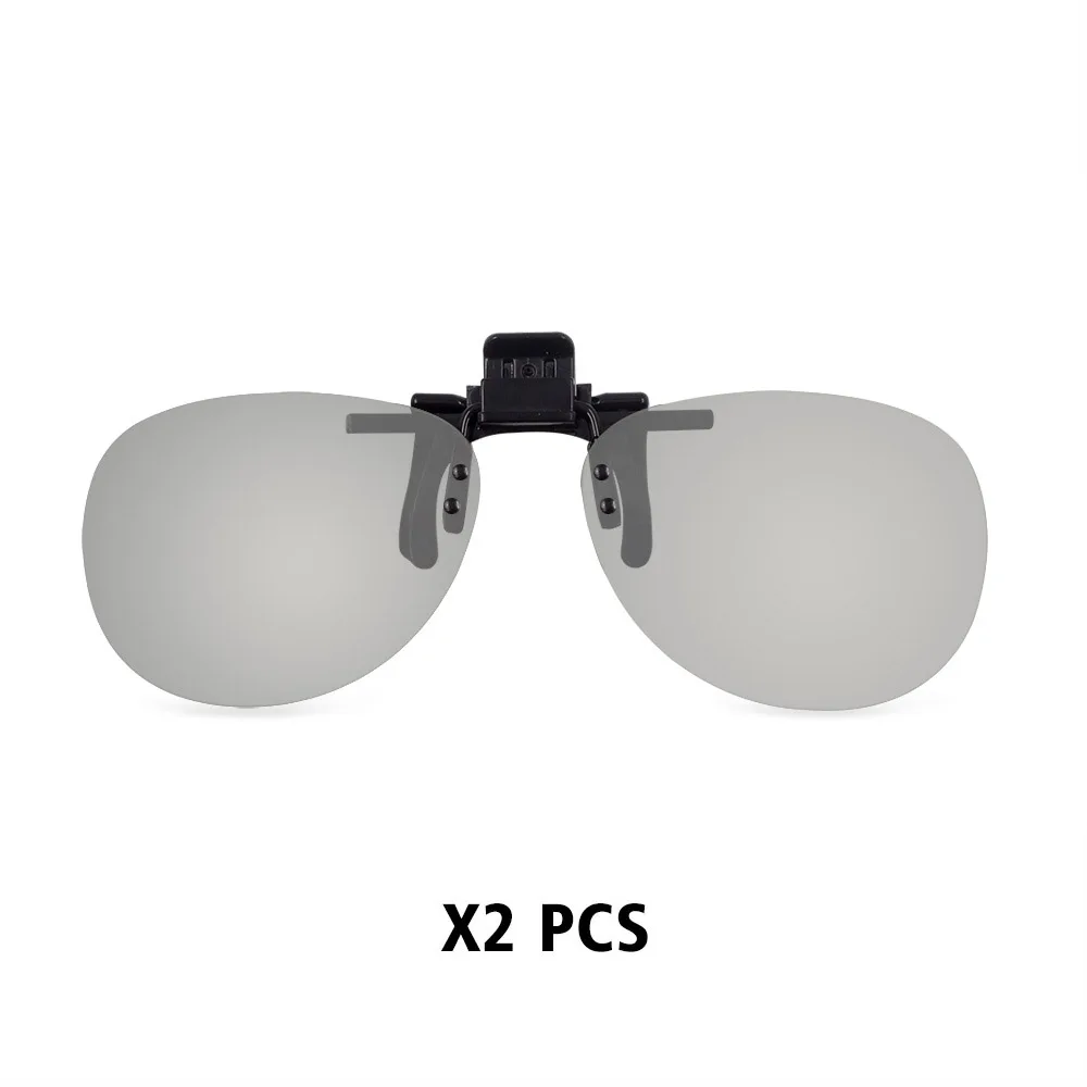 IMAX Frame Glasses Thundeal 2 шт. пассивный 3D IMAX очки кадр thicknes Framework 0.42 мм поляризованными пластиковые линзы для кино VR 3D очки - Цвет: IMAX Frame Glasses