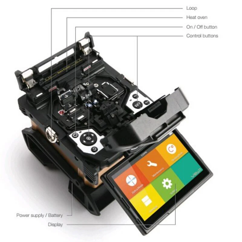 

High Quality INNO View7 Optic fiber Fusion Splicer/ fusion splicing machine View 7 ARC Multi-function FTTH Fusion Splicer