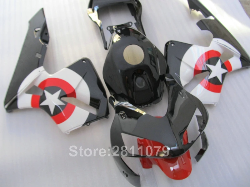 Литье под давлением горячая Распродажа обтекатель комплект для Honda CBR600RR 03 04 белый