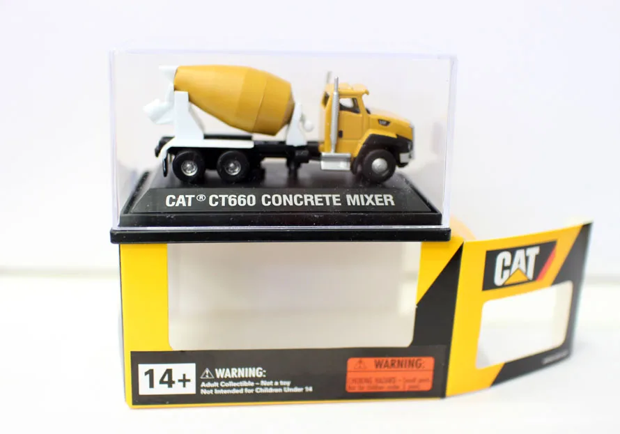 Оригинальный Cat CT660 бетонный миксер mkd52 литой Сплав Мини карманный автомобиль
